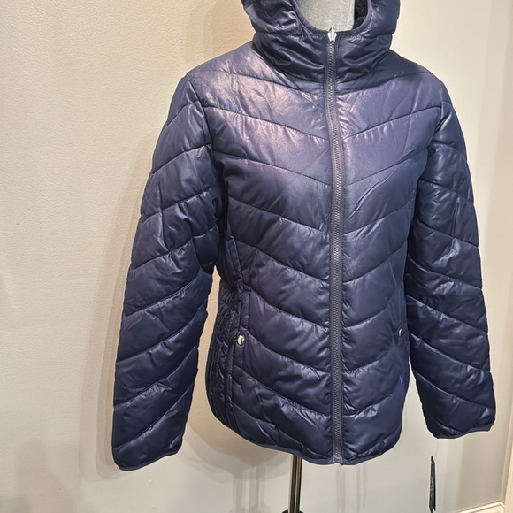 BNCI blue reversible jacket NWT L - Picture 3 of 14